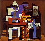Three Musicians by Pablo Picasso
